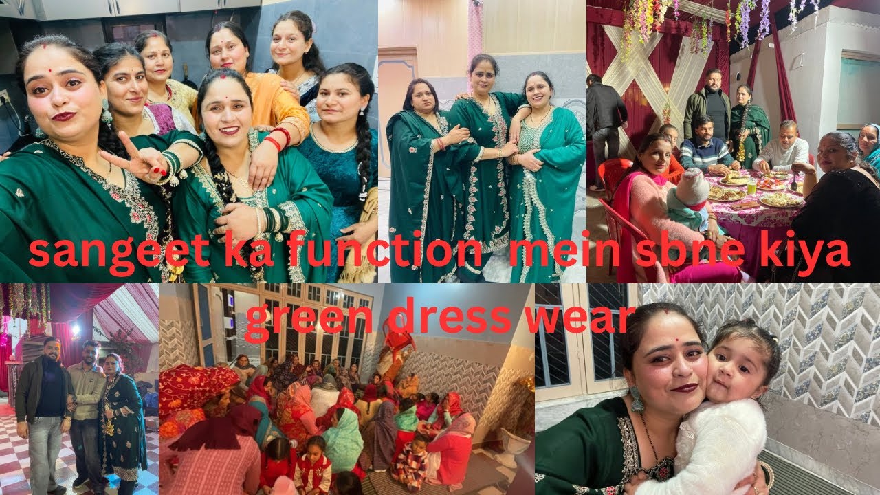 sabhi sister ki taraf se hua sangeet ka function sabne kiya khoob dance