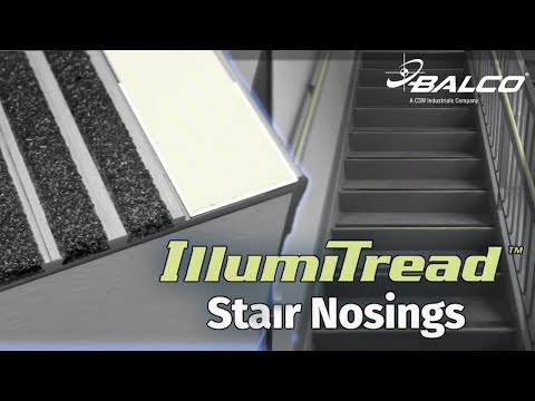 IllumiTread™ Stair Nosings - video from Balco Construction