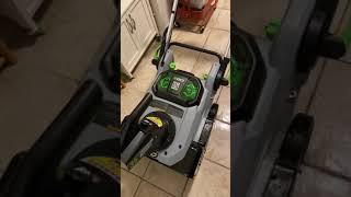 EGO snowblower auto shutoff issue