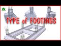 ✅ All Types of Foundations | Types of footings RCC Structure | Green House Construction