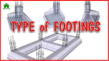 ✅ All Types of Foundations | Types of footings RCC Structure | Green House Construction