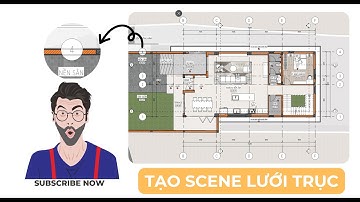 Thủ thuật tạo Scene lưới trục khi làm việc với 5D+ Plus