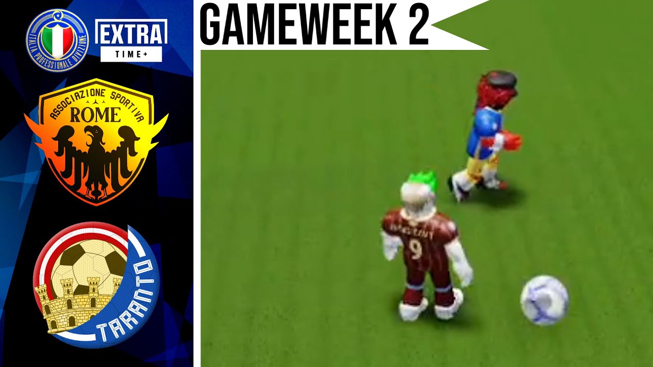 A.S. Rome vs A.S. Taranto | RFL S2 - Italia Professionale Divizione ...