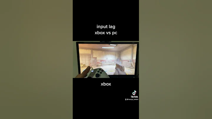 small but big difference: input lag xbox vs pc (pc better)