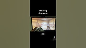 small but big difference: input lag xbox vs pc (pc better)
