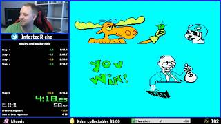 Rocky & Bullwinkle Nes Speedrun - 419
