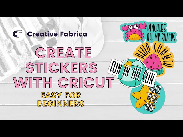 How to Make Your Own Custom Stickers with Cricut Print and Cut 