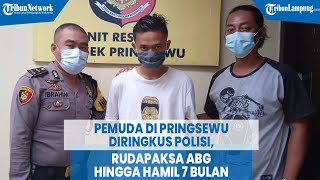 Pemuda Di Pringsewu Diringkus Polisi, Rudapaksa Abg Hingga Hamil 7 Bulan