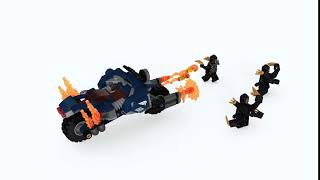 LEGO 76123 Captain America: Outriders Attack - LEGO Super Heroes