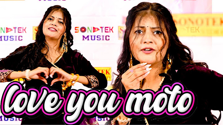 Love You Moto (Dance Video) Monika Bhainger | Ajay Hooda | Kavita Joshi | New Haryanvi Song 2025