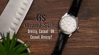 Grand Seiko SBGA293: Dressy, Casual OR Casual, Dressy - YouTube