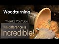 Woodturning - Turning a bowl the right way this time thanks to my viewers