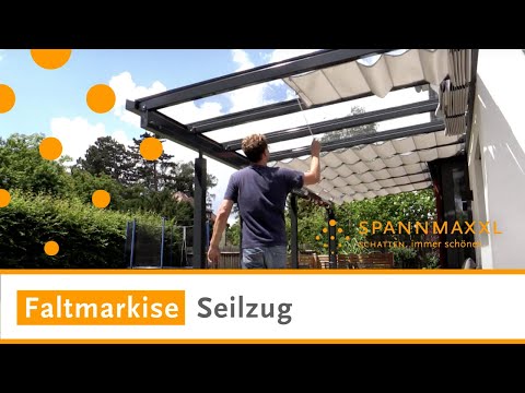 Faltmarkise Seilzug |