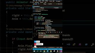 3D Jumping in Unity C# || In Under 1 Minutes #shorts