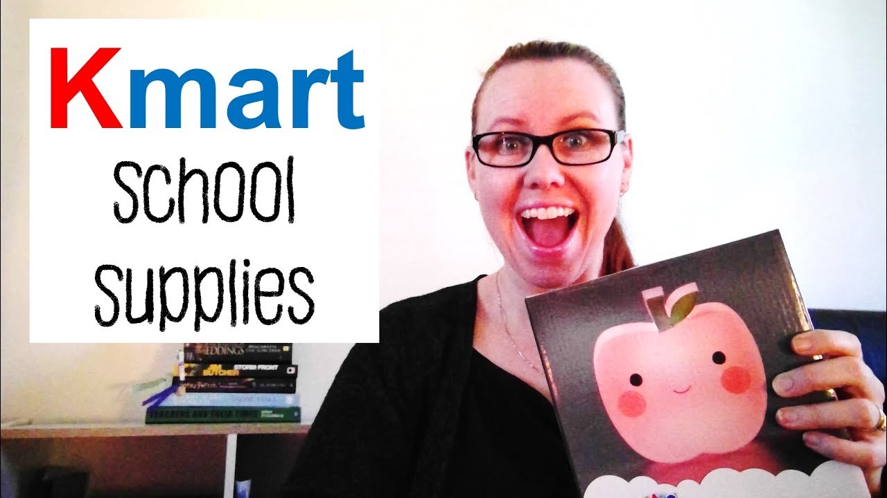 Kmart School Supplies YouTube