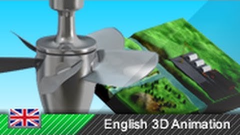 Kaplan turbine / Run-of-the-river hydroelectricity - How it works! (Animation)