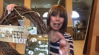 New Wreath Plans and Hobby Lobby Haul