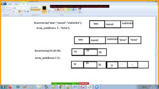 PHP - chapter ARRAYS (part 3)