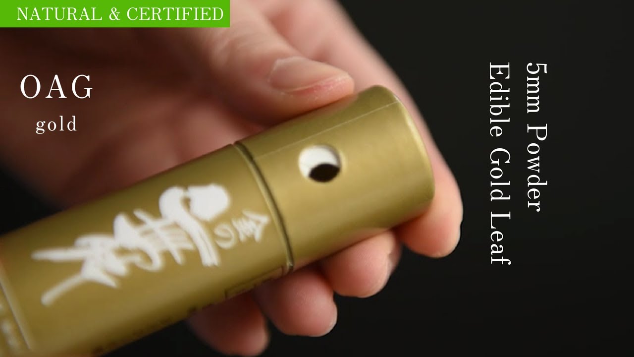 5mm Gold Leaf Powder Natural & Certified Edible Gold Original