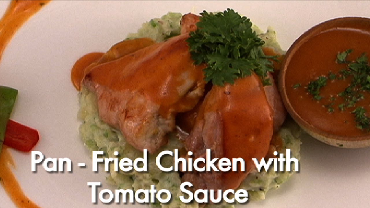 Photo Fried chicken recipe in tomato sauce in Sorong