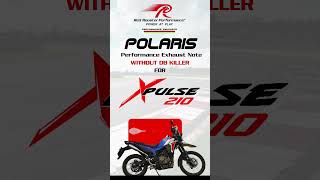 HERO XPulse 210 Exhaust Sound Comparison 🔥 | Stock vs RRP Polaris (With & Without DB Killer)
