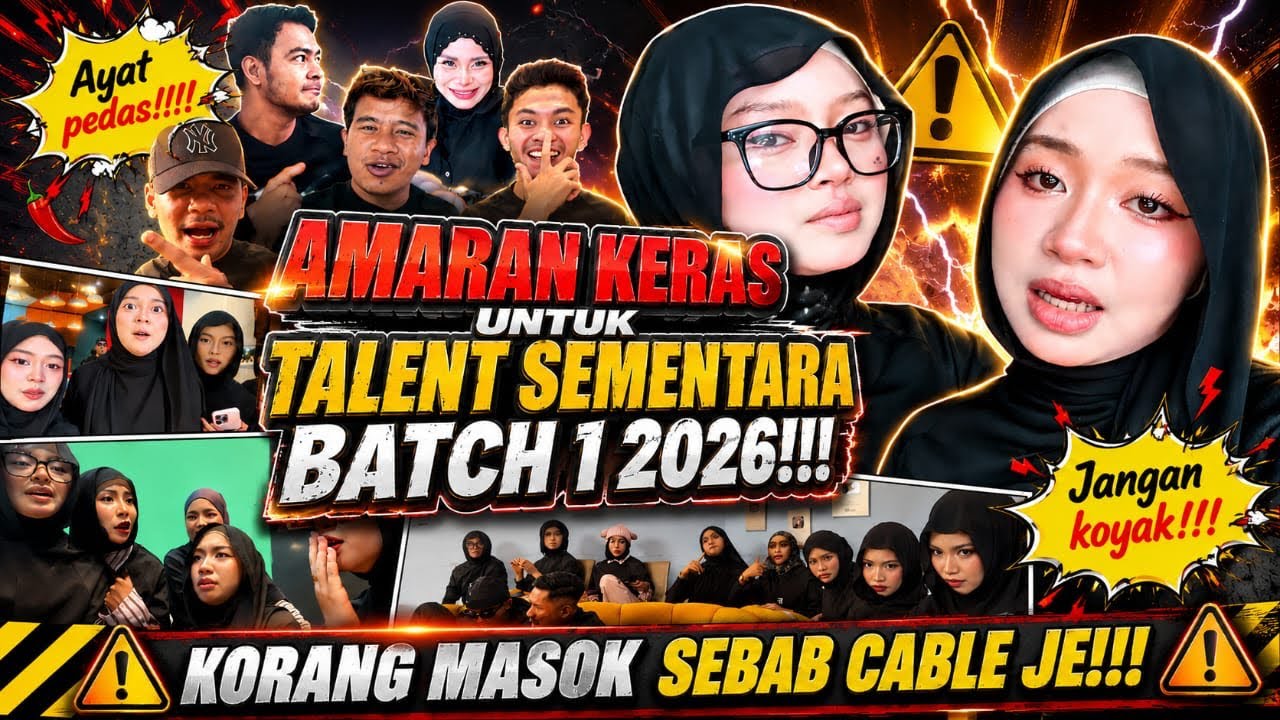 REACTION REAL GENG SENIOR KEMASUKAN TALENT SEMENTARA BATCH 1 ‼️ SEMUA FAKE ⁉️