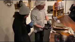 Making Stroopwafel Tutorial in Amsterdam. #Stroopwafel  #netherlands