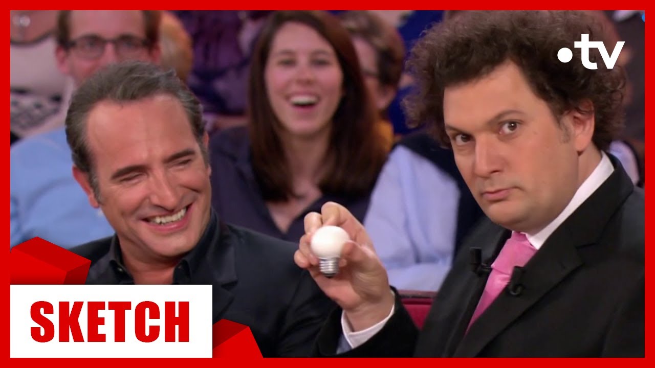 Magician Eric Antoine at the taping of Vivement Dimanche on