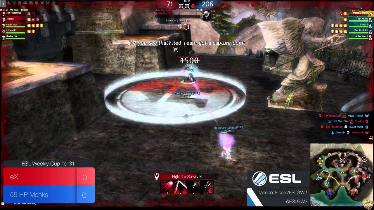 ESL Weekly Cup #31 - Final - eX vs 55 Hp Monks - Game 1