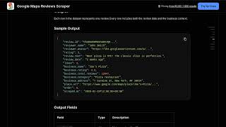Google Maps Reviews Scraper — Apify Actor Walkthrough