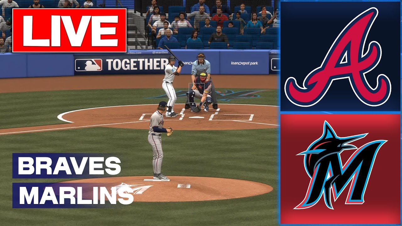 🔴LIVE 🔴Miami Marlins vs Atlanta Braves/ August 27/ Mlb Envivo/MLB THE SHOW 25