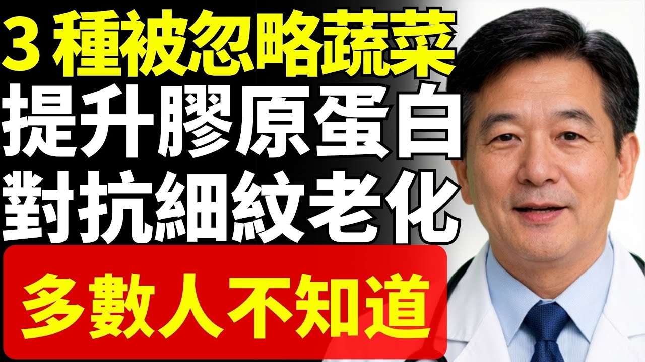 3 種常被忽略的蔬菜，自然促進膠原蛋白、淡化細紋更明顯