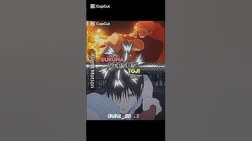 Sukuna vs Toji | Ib by: @monkey.d.logann | #edit #shorts