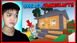 MINECRAFT TAPI ROBLOX ?? MARI KITA COBA !! Feat @sapipurba Roblox