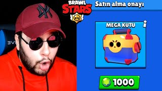 ZENGİN HESABA 1000 ELMASLIK MEGA KUTU ALDIM 🤩 (4.Bölüm) - Brawl Stars