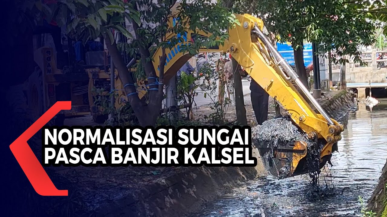 Normalisasi Sungai Pasca Banjir di Banjarmasin, Prioritaskan Kanal di Koridor Utama