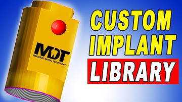 Create Your Own Digital Design & Scan Body Library for Exocad