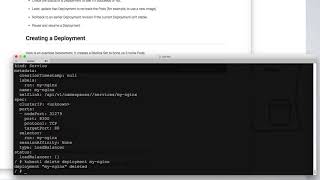 kubernetes bootcamp: working with yaml files