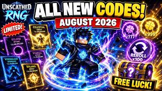 Unscathed RNG Codes – August 2026 | ALL NEW Working Codes! 🎁 FREE Potions & Cash | Roblox