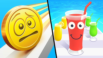 Coin Rush Vs Juice Run - NEW UPDATE! All Levels Gameplay Android, iOS #167