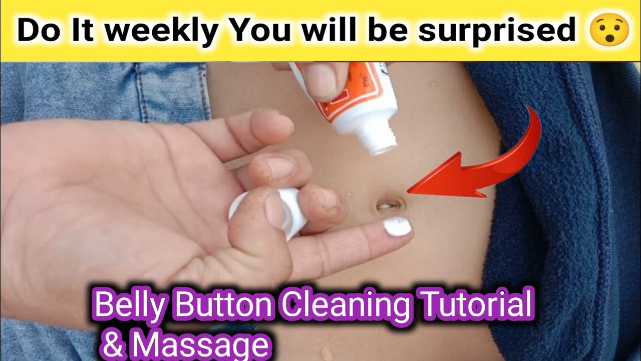 How to Clean Bellybutton Dirt At Home | Tips and Tricks | Navel Massage | Life Hacks