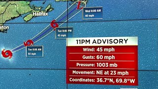Tropical Storm Bill forms