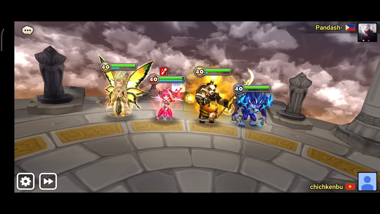 Summoners War RTA: Combo Molong+Bison and Douglas vs Heal team