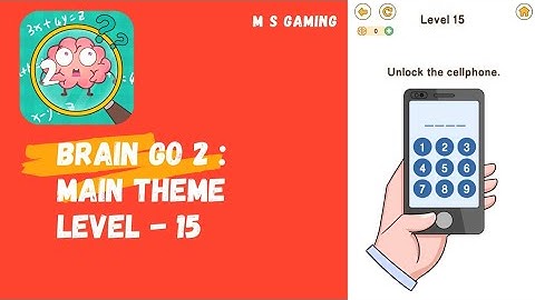 Brain Go 2 : Main Theme Level - 15 || Gameplay Walkthrough || #shorts