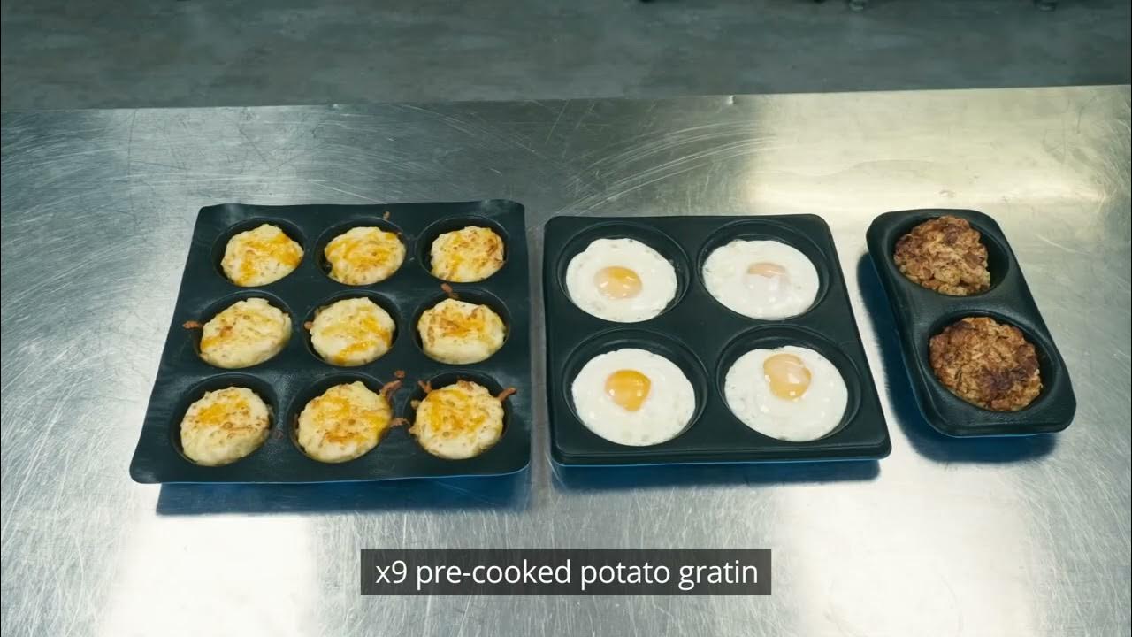 Merrychef non stick cooking moulds YouTube