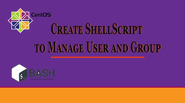User and Group Management Using Shell Script in CentOS 8