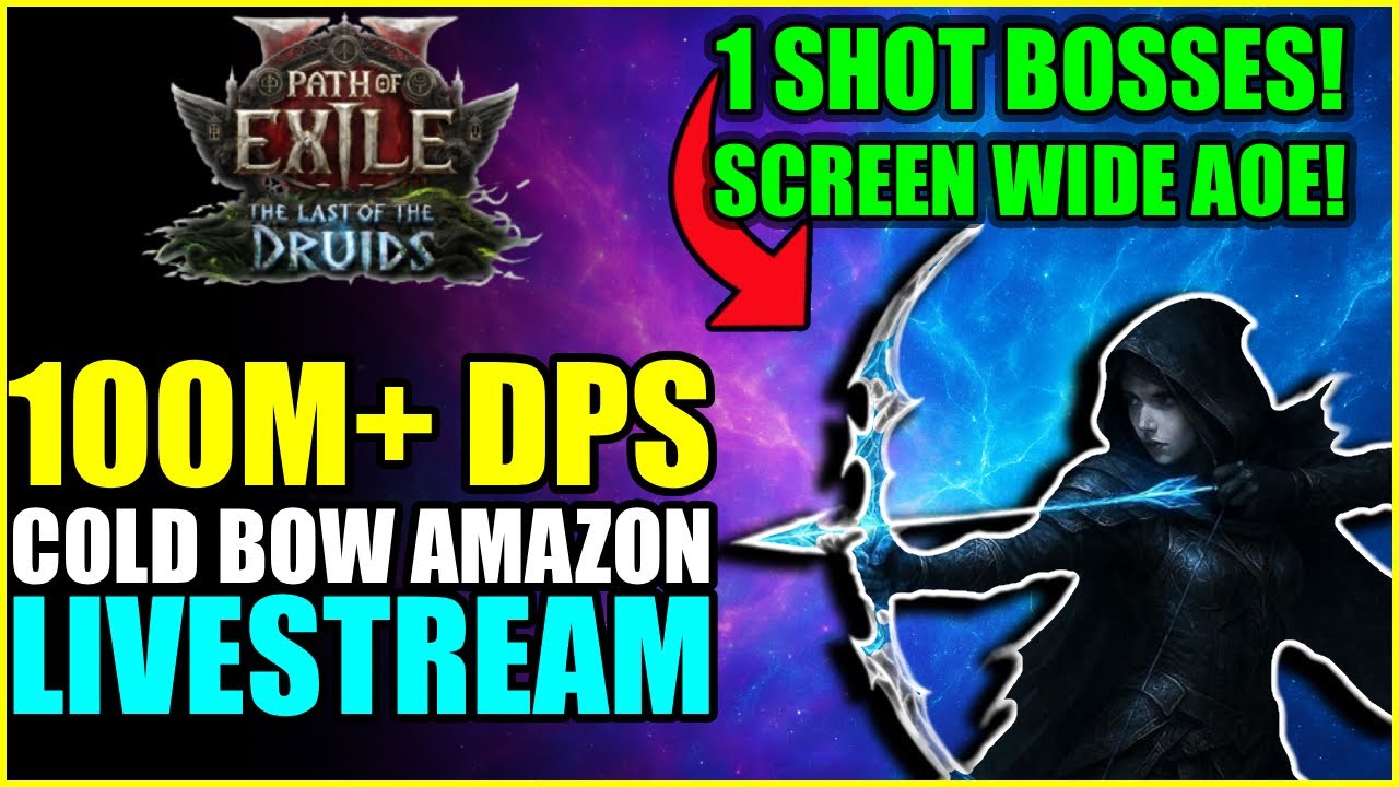 Path of Exile 2 | 100M+ DPS! Strongest Bow Amazon Build! (PoE 2 0.4 Huntress Guide)