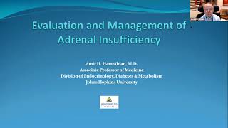 Evaluation and Management of Adrenal Insufficiency