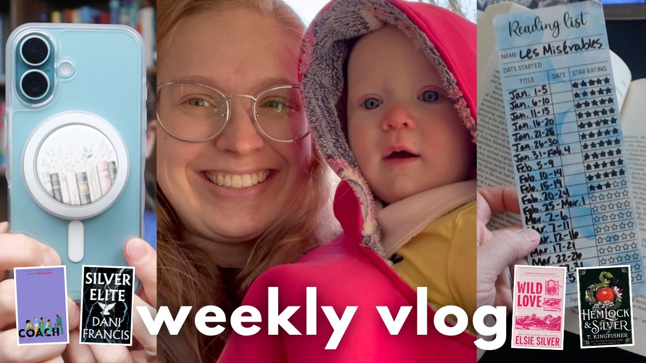 new phone, feeling down, and restarting my 75 soft! || WEEKLY READING VLOG #28