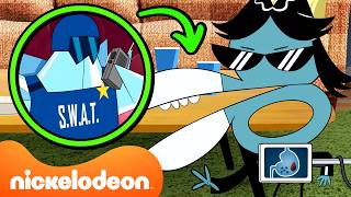origami robot swat team rescue rock paper scissors nicktoons